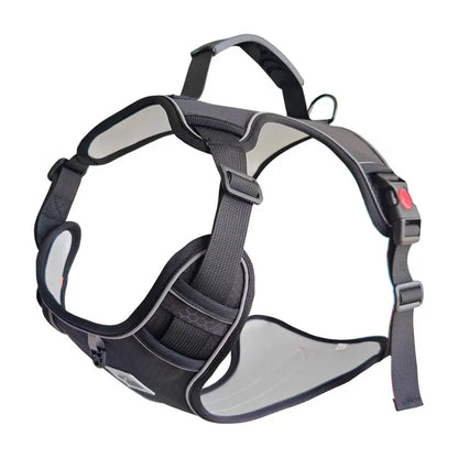 No Pull Reflective Dog Harness Adjustable Breathable Pet Chest Strap for Outdoor Walking