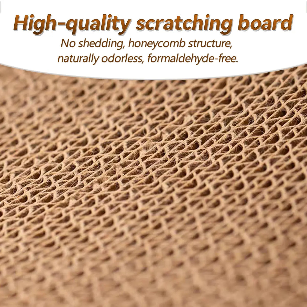 Aesthetic Boho Rocking Cat Scratcher Bed for Indoor Cats, Natural Sisal Curved Cat Scratching Lounge with Solid Wood Frame, Calming Anti-Anxiety Cat Rocker Chair, Non-Shedding, Comfy Cat Bed for Medium Large Cats Kittens, Easy to Assemble