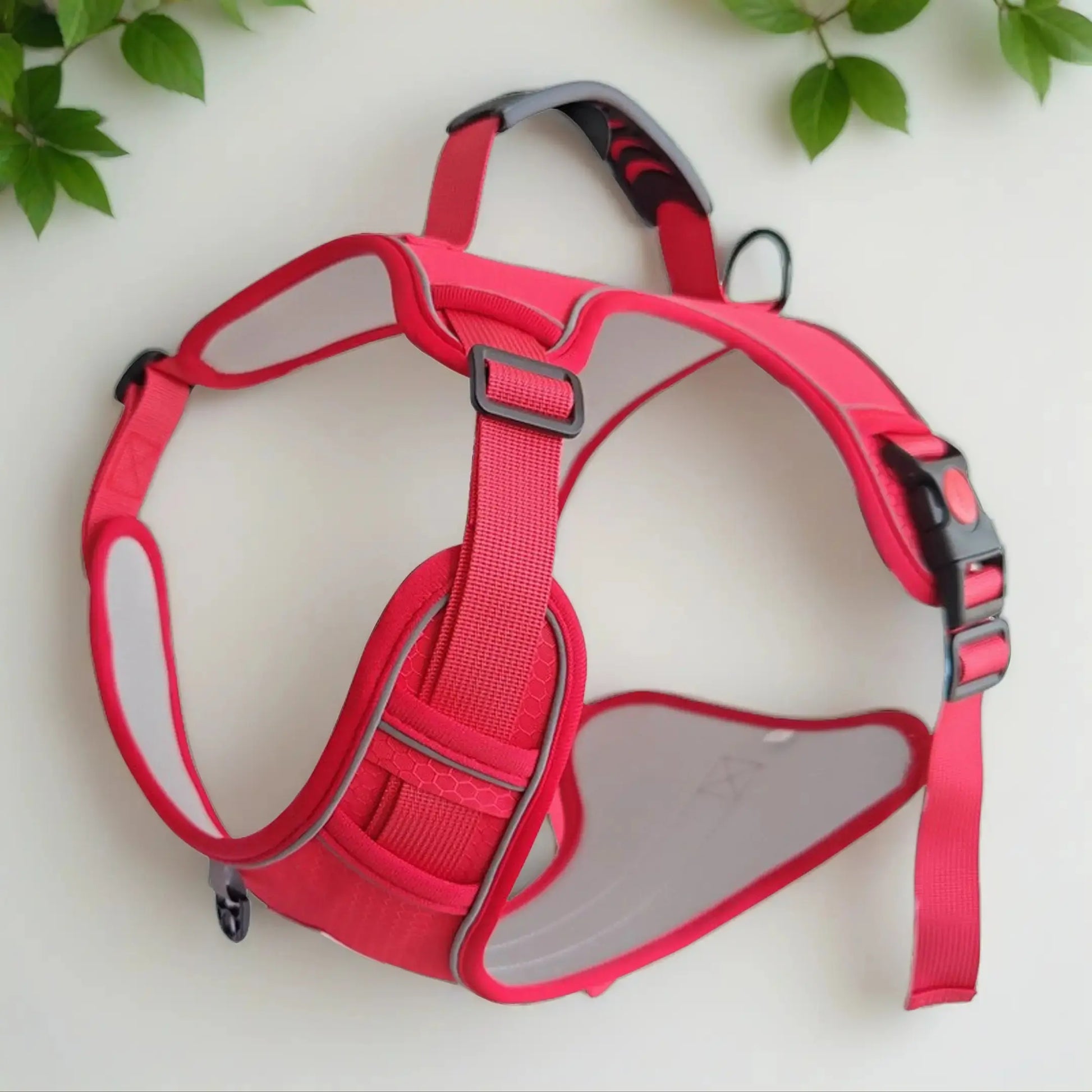 No Pull Reflective Dog Harness Adjustable Breathable Pet Chest Strap for Outdoor Walking